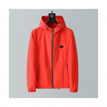 [프라다]Prada 2021 Mens Logo Casual Jackets - 프라다 2021 남성 로고 캐쥬얼 자켓 Pra02187x.Size(m 