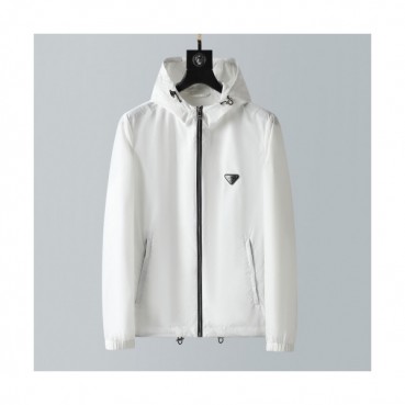 [프라다]Prada 2021 Mens Logo Casual Jackets - 프라다 2021 남성 로고 캐쥬얼 자켓 Pra02186x.Size(m 