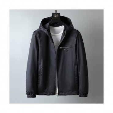 [프라다]Prada 2021 Mens Logo Casual Jackets - 프라다 2021 남성 로고 캐쥬얼 자켓 Pra02175x.Size(m 