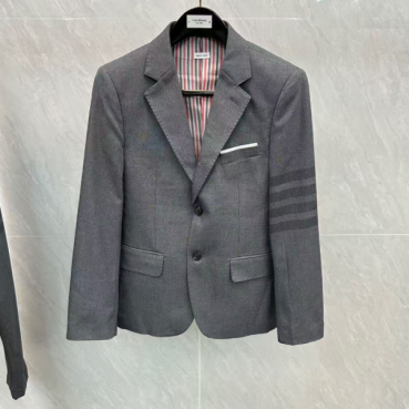 Thom Browne 2025 Mens Casual Cotton Suit Jackets - 톰브라운 2025 남성 캐쥬얼 코튼 슈트 자켓 Thom01098x.Size(m 