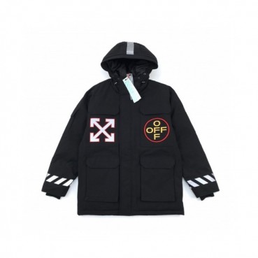 [오프화이트]Off-white 2020 Mens Logo Casual Duck Down Jackets 