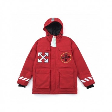[오프화이트]Off-white 2020 Mens Logo Casual Duck Down Jackets 
