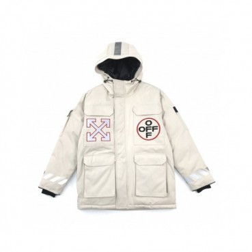 [오프화이트]Off-white 2020 Mens Logo Casual Duck Down Jackets 