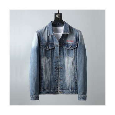 Philipp Plein Mens Casual Denim Jackets - 필립플레인 2020 남성 캐쥬얼 데님 자켓 Phi0131x.Size(m 