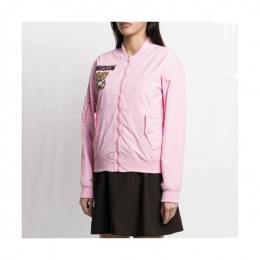 [모스키노]Moschino 2020 Womens Casual Bombar Jacket - 모스키노 2020 여성 캐쥬얼 봄버 자켓 Mos0112x.Size(s 