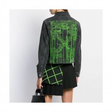 [오프화이트]Off-white 2020 Mm/Wm Logo Casual Denim Jackets 