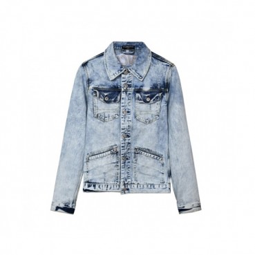 [발렌시아가]Balenciaga 2020 Mm/Wm Logo Casual Oversize Denim Jackets - 발렌시아가 2020 남/녀 로고 캐쥬얼 오버사이즈 데님 재킷 Bal0781x.Size(s 