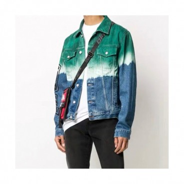 [오프화이트]Off-white 2020 Mens Logo Casual Denim Jackets 