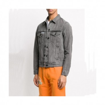 [오프화이트]Off-white 2020 Mens Logo Casual Denim Jackets 