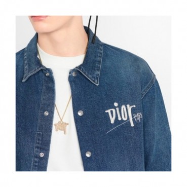 [디올]Dior 2020 Mens Logo Modern Casual Denim Jackets - 디올 2020 남성 로고 모던 캐쥬얼 데님 자켓 Dio0778x.Size(xs 
