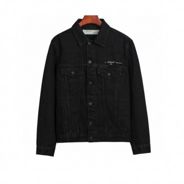 Off-white 2020 Mens Logo Casual Denim Jackets 