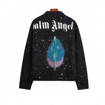 Palm Angels 2020 Mens Logo Denim Jackets - 팜 엔젤스 2020 남성 로고 데님 자켓 Palm0175x.Size(s 