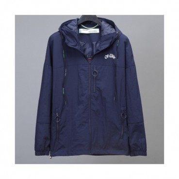 Off-white 2020 Mens Logo Casual Windproof Jackets 