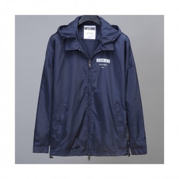 Moschino 2020 Mens Casual Bombar Jacket - 모스키노 2020 남성 캐쥬얼 봄버 자켓 Mos0090x.Size(m 