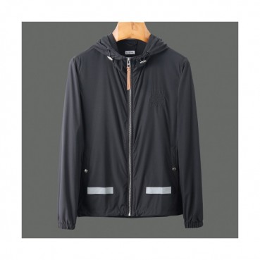 [로에베]Loewe 2020 Mens Logo Casual Windproof Jackets - 로에베 2020 남성 로고 캐쥬얼 방풍 자켓 Loe0230x.Size(m 