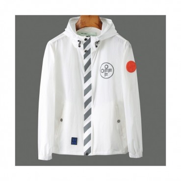 Off-white 2020 Mens Logo Casual Windproof Jackets 