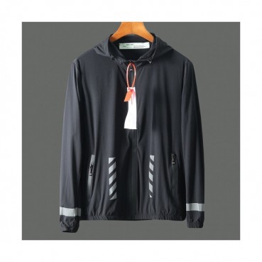 Off-white 2020 Mens Logo Casual Windproof Jackets 
