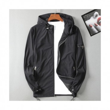 [프라다]Prada 2020 Mens Logo Casual Windproof Jackets - 프라다 2020 남성 로고 캐쥬얼 방풍 자켓 Pra01008x.Size(l 