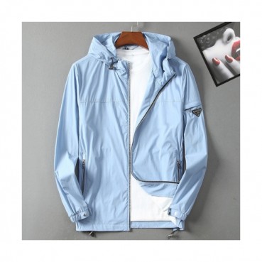 [프라다]Prada 2020 Mens Logo Casual Windproof Jackets - 프라다 2020 남성 로고 캐쥬얼 방풍 자켓 Pra01007x.Size(l 