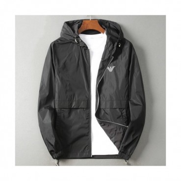 [알마니]Armani 2020 Mens Logo Casual Windproof Jackets - 알마니 2020 남성 로고 캐쥬얼 방풍 자켓 Arm0636x.Size(m 