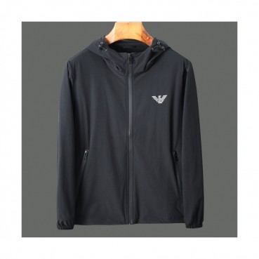 [알마니]Armani 2020 Mens Logo Casual Windproof Jackets - 알마니 2020 남성 로고 캐쥬얼 방풍 자켓 Arm0635x.Size(m 