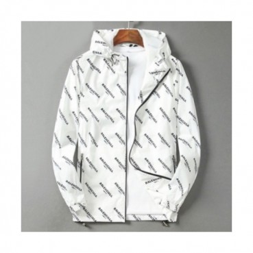 [발렌시아가]Balenciaga 2020 Mens Logo Casual Windproof Jackets - 발렌시아가 2020 남성 로고 캐쥬얼 방풍 재킷 Bal0593x.Size(l 