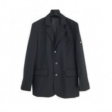 Balenciaga 2019 Mm/Wm Logo Cotton Suit Jackets - 발렌시아가 2019 남자 로고 코튼 슈트 재킷 Bal0530x.Size(s 