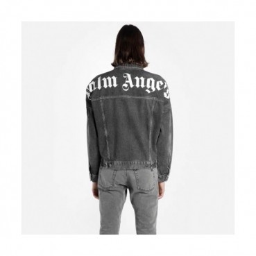Palm Angels 2020 Mens Logo Denim Jackets - 팜 엔젤스 2020 남성 로고 데님 자켓 Palm0106x.Size(s 