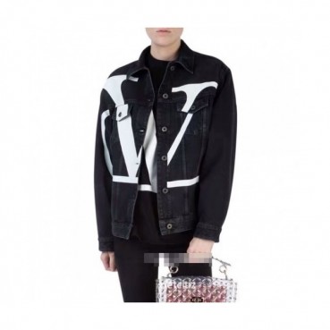 [발렌티노]Valentino 2020 Mens Mordern Logo Denim Jackets - 발렌티노 2020 남성 모던 로고 데님 자켓 Val0324x.Size(m 