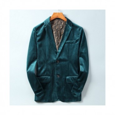 [매장판]Fendi 2020 Mens Classic Velvet Suit Jackets - 펜디 2020 남성 클래식 벨벳 슈트 자켓 Fen0524x.Size(m 