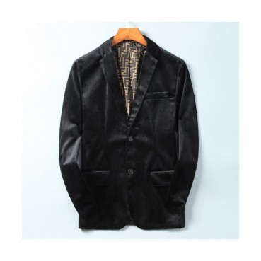 [매장판]Fendi 2020 Mens Classic Velvet Suit Jackets - 펜디 2020 남성 클래식 벨벳 슈트 자켓 Fen0523x.Size(m 