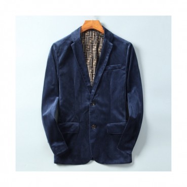 [매장판]Fendi 2020 Mens Classic Velvet Suit Jackets - 펜디 2020 남성 클래식 벨벳 슈트 자켓 Fen0522x.Size(m 