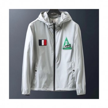 [몽클레어]Moncler 2020 Mens Patch Logo Casual Windproof Jackets - 몽클레어 2020 남성 패치 로고 캐쥬얼 방풍 자켓 Moc01356x.Size(m 