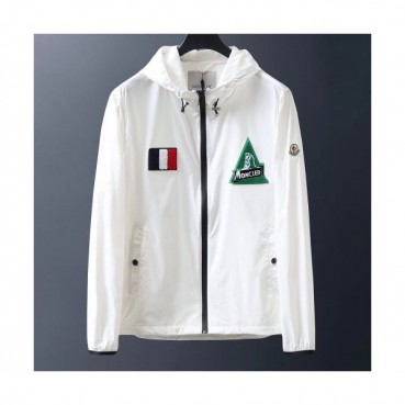 [몽클레어]Moncler 2020 Mens Patch Logo Casual Windproof Jackets - 몽클레어 2020 남성 패치 로고 캐쥬얼 방풍 자켓 Moc01356x.Size(m 