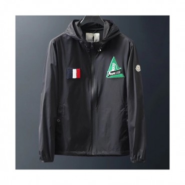 [몽클레어]Moncler 2020 Mens Patch Logo Casual Windproof Jackets - 몽클레어 2020 남성 패치 로고 캐쥬얼 방풍 자켓 Moc01355x.Size(m 