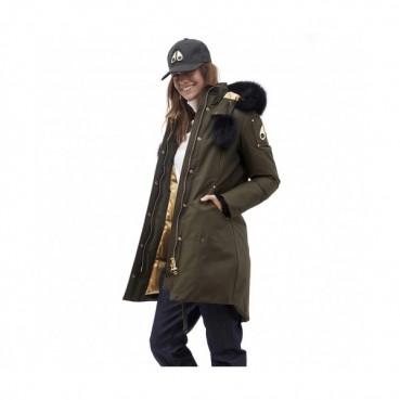 [매장판] Moose Knuckle 2020 Womens Logo Duck Down Parka - 무스너클 2020 여성 로고 덕다운 파카 Moo0097.Size(s 