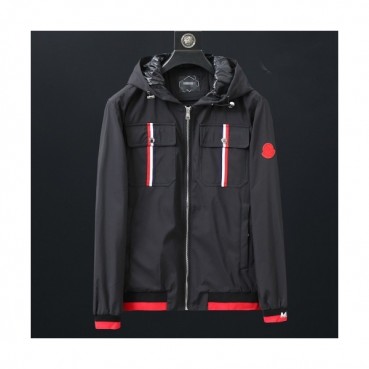 [몽클레어]Moncler 2020 Mens Patch Logo Casual Windproof Jackets - 몽클레어 2020 남성 패치 로고 캐쥬얼 방풍 자켓 Moc01344x.Size(m 