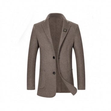 [매장판]Hermes 2020 Mens Business Cashmere Suit Jackets - 에르메스 2020 남성 비지니스 캐시미어 슈트 자켓 Her0361x.Size(m 