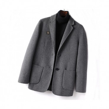 [매장판]Hermes 2020 Mens Business Cashmere Suit Jackets - 에르메스 2020 남성 비지니스 캐시미어 슈트 자켓 Her0357x.Size(m 