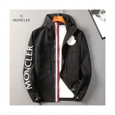 [몽클레어]Moncler 2020 Mens Patch Logo Casual Windproof Jackets - 몽클레어 2020 남성 패치 로고 캐쥬얼 방풍 자켓 Moc01339x.Size(m 