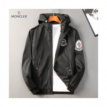 [몽클레어]Moncler 2020 Mens Patch Logo Casual Windproof Jackets - 몽클레어 2020 남성 패치 로고 캐쥬얼 방풍 자켓 Moc01337x.Size(m 