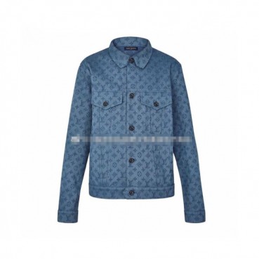 Louis vuitton Mm/Wm Monogram Trendy Denim Jacket - 루이비통 2020 남자 모노그램 트렌디 데님 자켓 Lou01534x.Size(s 