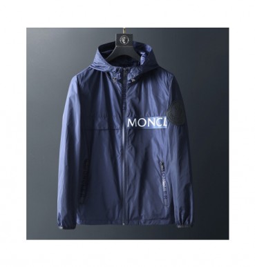 Moncler  2019 Mens Patch Logo Casual Windproof Jackets - 몽클레어 2019 남성 패치 로고 캐쥬얼 방풍 자켓 Moc01317x.Size(m 