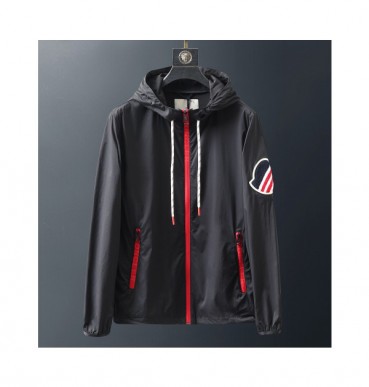 Moncler  2019 Mens Patch Logo Casual Windproof Jackets - 몽클레어 2019 남성 패치 로고 캐쥬얼 방풍 자켓 Moc01311x.Size(m 