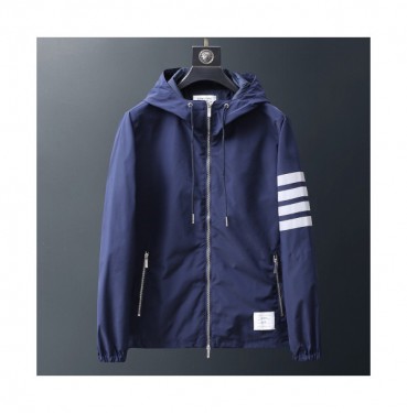 [톰브라운]Thom Browne 2019 Mens Casual Windproof Jacket - 톰브라운 2019 남성 캐쥬얼 방풍 자켓 Thom0468x.Size(m 