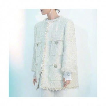 Chanel 2019 Womens Luxury Tweed Jacket - 샤넬 2019 여성 럭셔리 트위드 자켓 Cha0507x.Size(s 