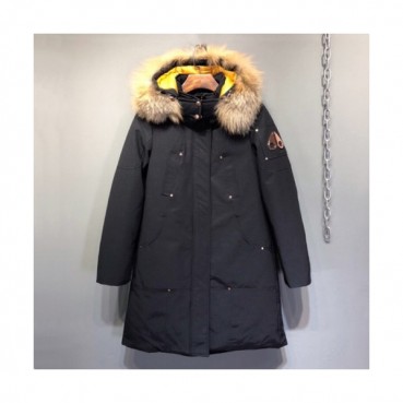 [매장판] Moose Knuckle 2019 Womens Logo Goose Down Parka - 무스너클 2019 여성 로고 구스다운 파카 Moo0082x.Size(s 