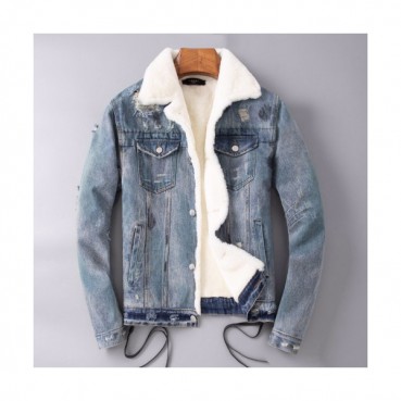 Amiri 2019 Mens Casual Denim Jacket - 아미리 2019 남성 캐쥬얼 데님 자켓 Arm0059x.Size(l 