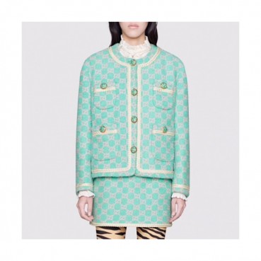 Gucci 2019 Womens Modern Trendy Tweed Jacket - 구찌 2019 여성 모던 트렌디 트위드 자켓 Guc01790x.Size(s 