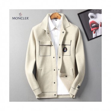 Moncler  2019 Mens Patch Logo Knit Jacket - 몽클레어 2019 남성 패치 로고 모던 니트 자켓 Moc01208x.Size(m 